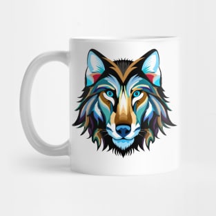 Brown wolf Mug